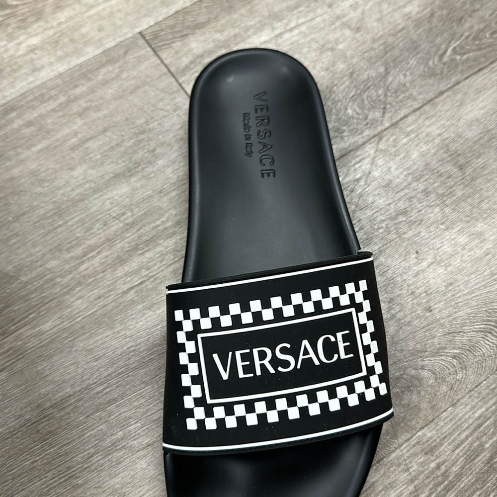 Brand new Versace slide black
